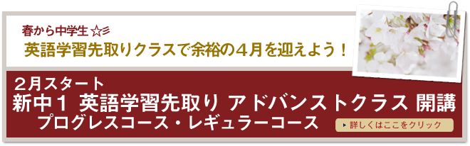 特別集中レッスンのご案内